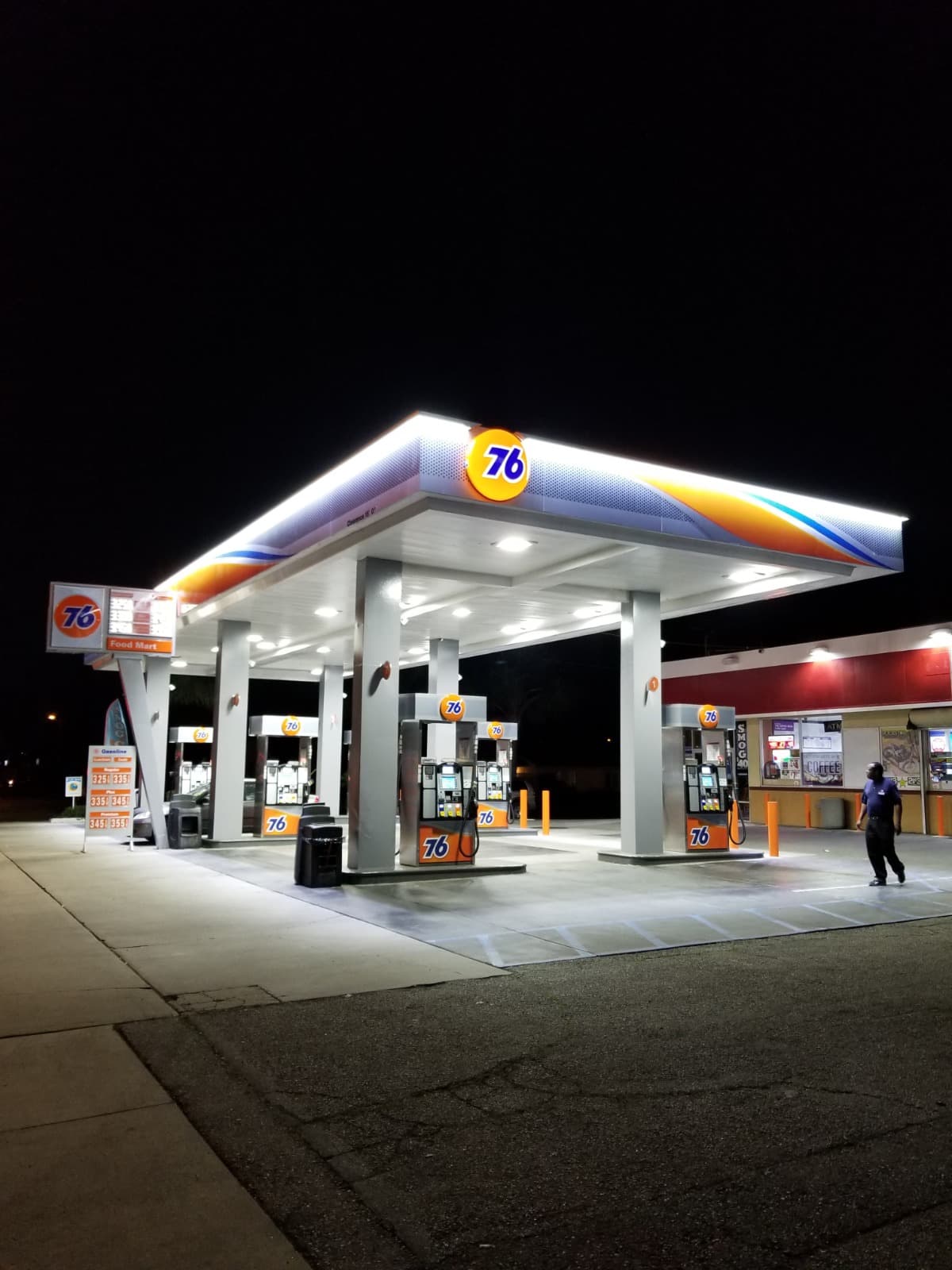 76 Gas Station property